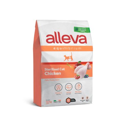 ALLEVA Equilibrium au poulet pour chat stérilisé