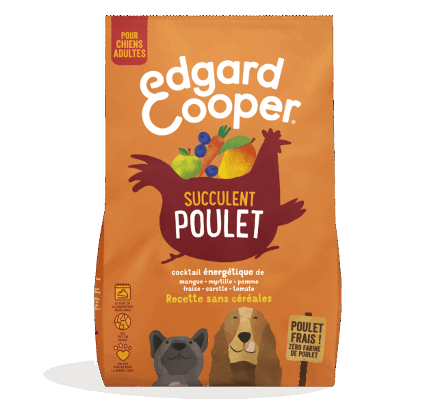 Edgard & Cooper Poulet frais Sans Céréales pour Chien Adulte