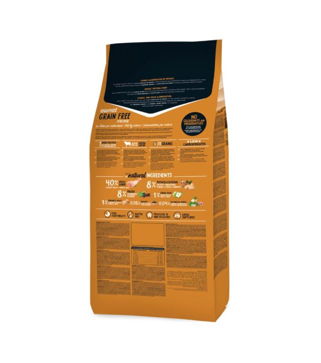 OWNAT Prime Grain Free à l'agneau pour chien adulte – Image 2